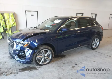 2024 Audi Q3 Premium 45 Tfsi S Line Quattro Tiptronic из США, поврежденный, VIN WA1DECF36R1147575